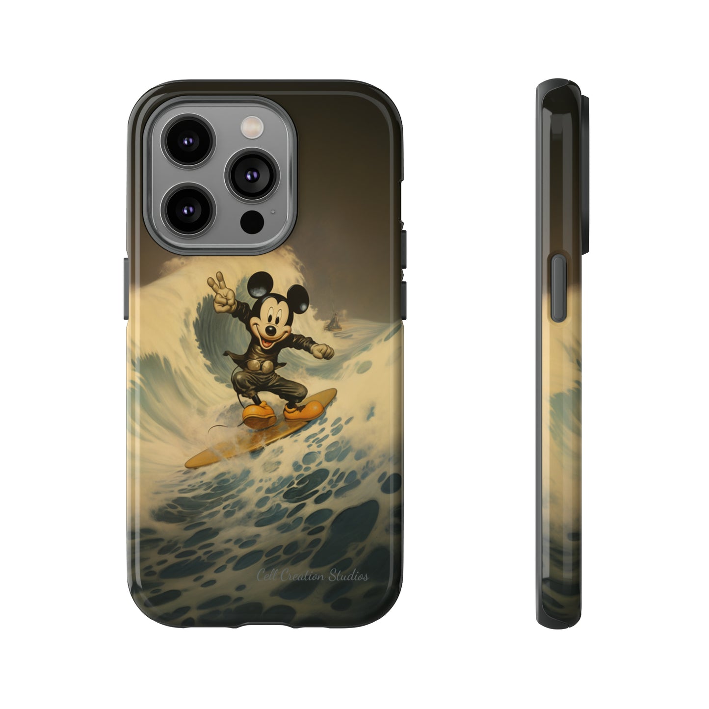 "Surf's Up Mickey" -Tough iPhone Cases