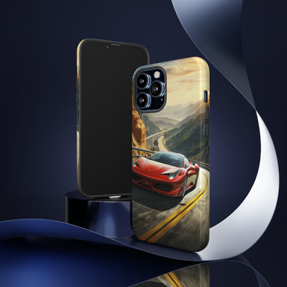 "Mountain Majesty Ferrari Edition" -Tough iPhone Cases