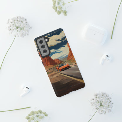 "Desert Racer Ferrari Edition" -Tough Samsung Phone Cases