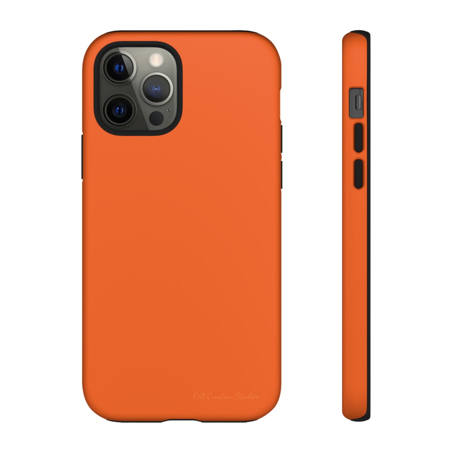 "Orange Burst" -Tough iPhone Cases