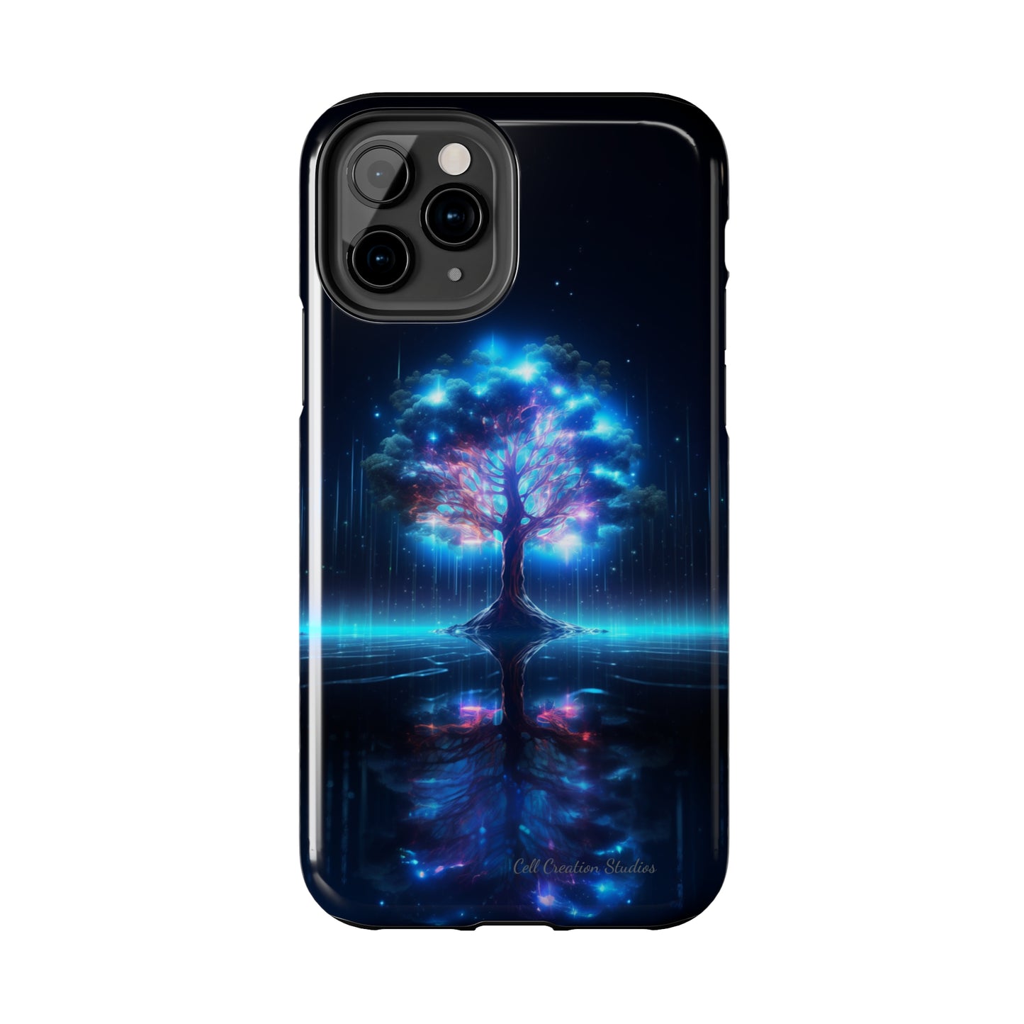 Introducing the "Luminous Tree" Cell Phone Case – Illuminate Your Style with Nature's Glow -Tough Phone Cases