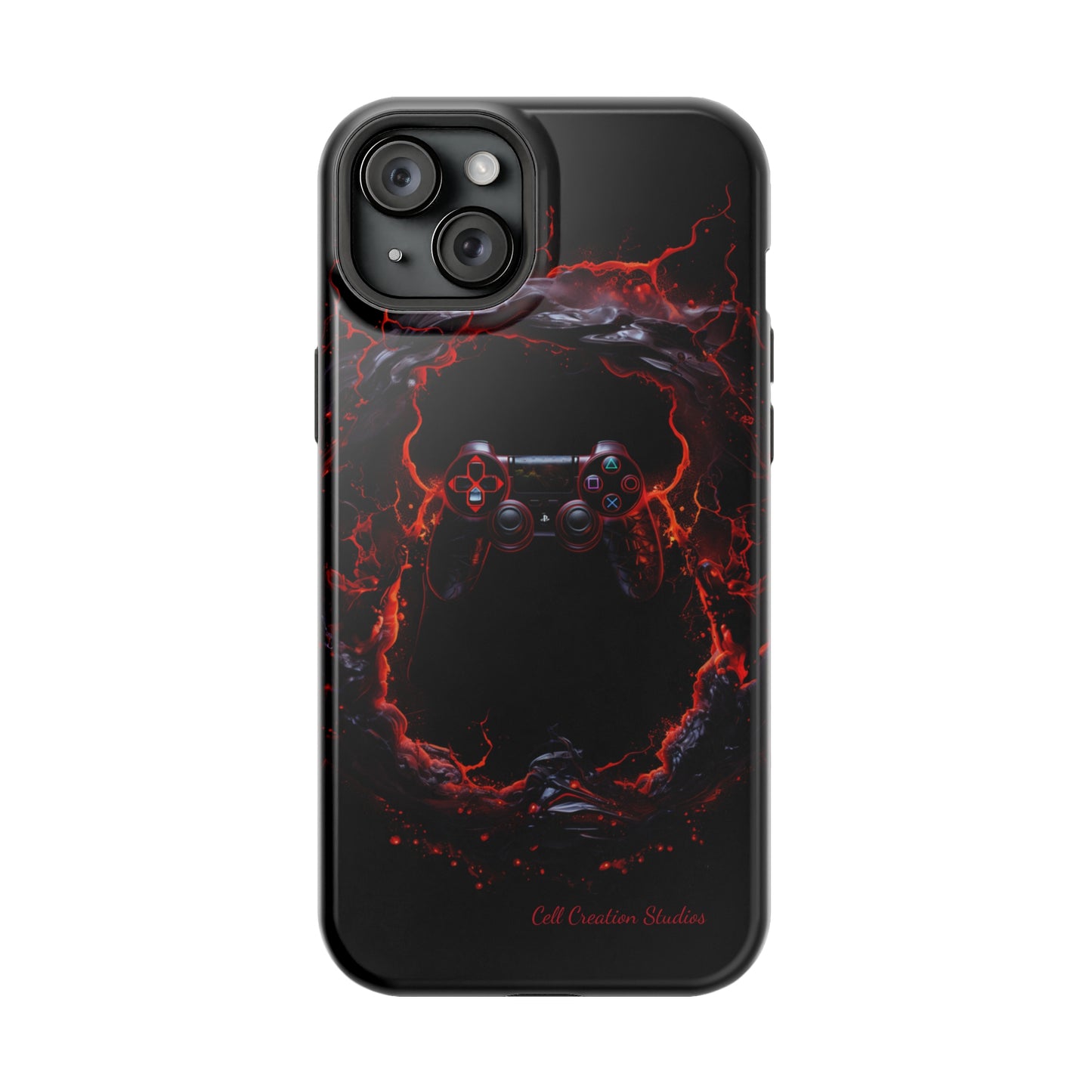 "InfernoGamer Plasma Burst" -MagSafe Tough iPhone Cases