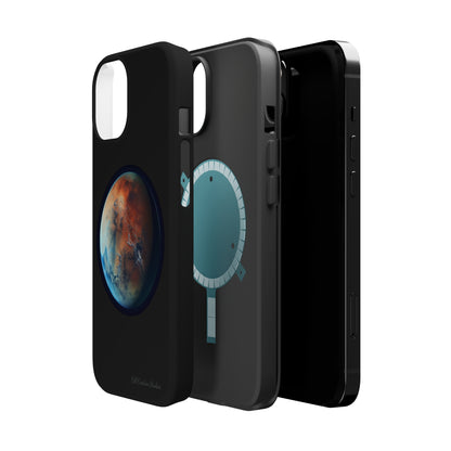 Introducing the "Mars Marvel" Cell Phone Case – Explore the Red Planet -MagSafe Tough Cases