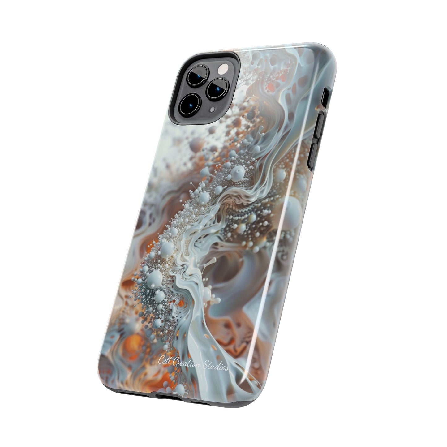 "3D Liquid Splash" -Tough iPhone Cases