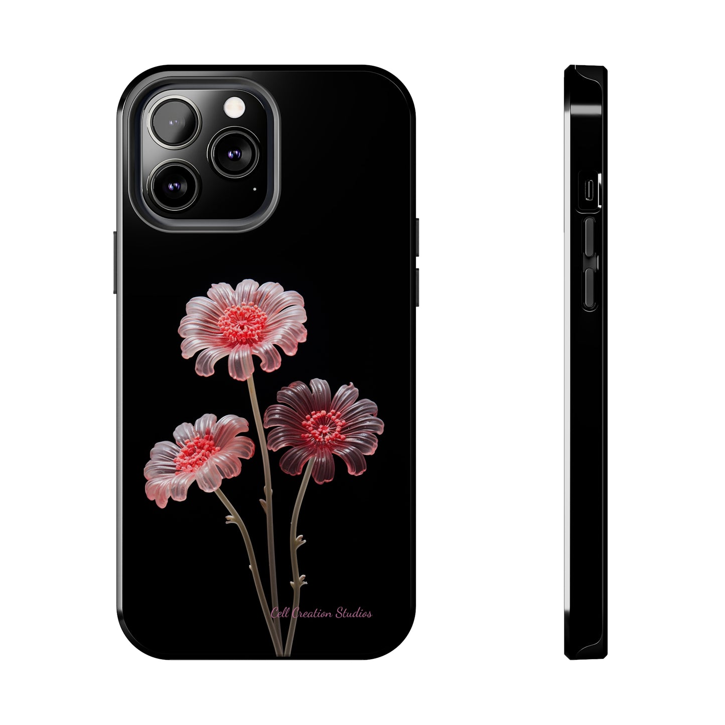 The "Desert Rose Glass Blossom" Phone Case -Tough Phone Cases