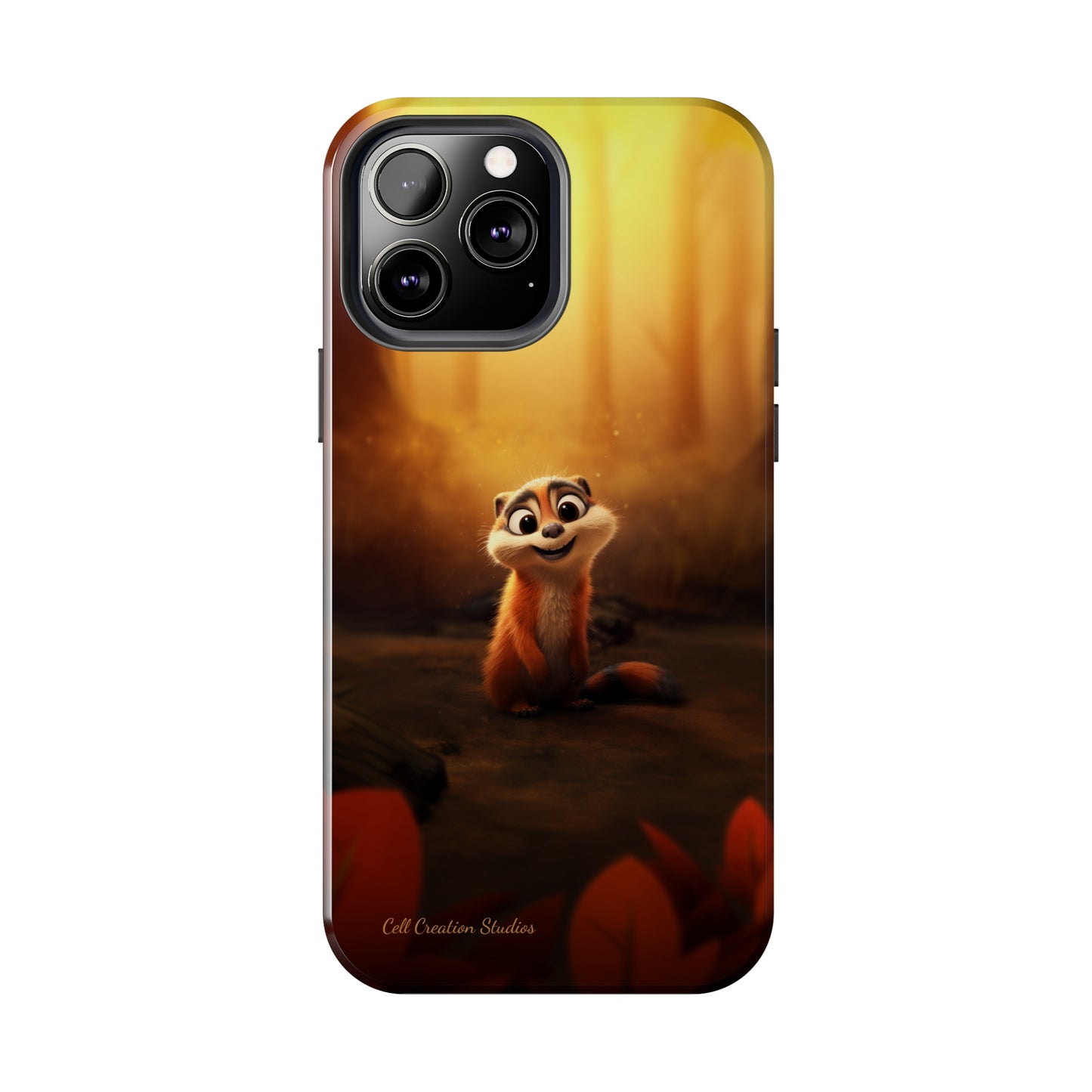 Introducing the "Woodland Chipmunk" Cell Phone Case – Embrace Natural Playfulness with Every Glance-Tough Phone Cases