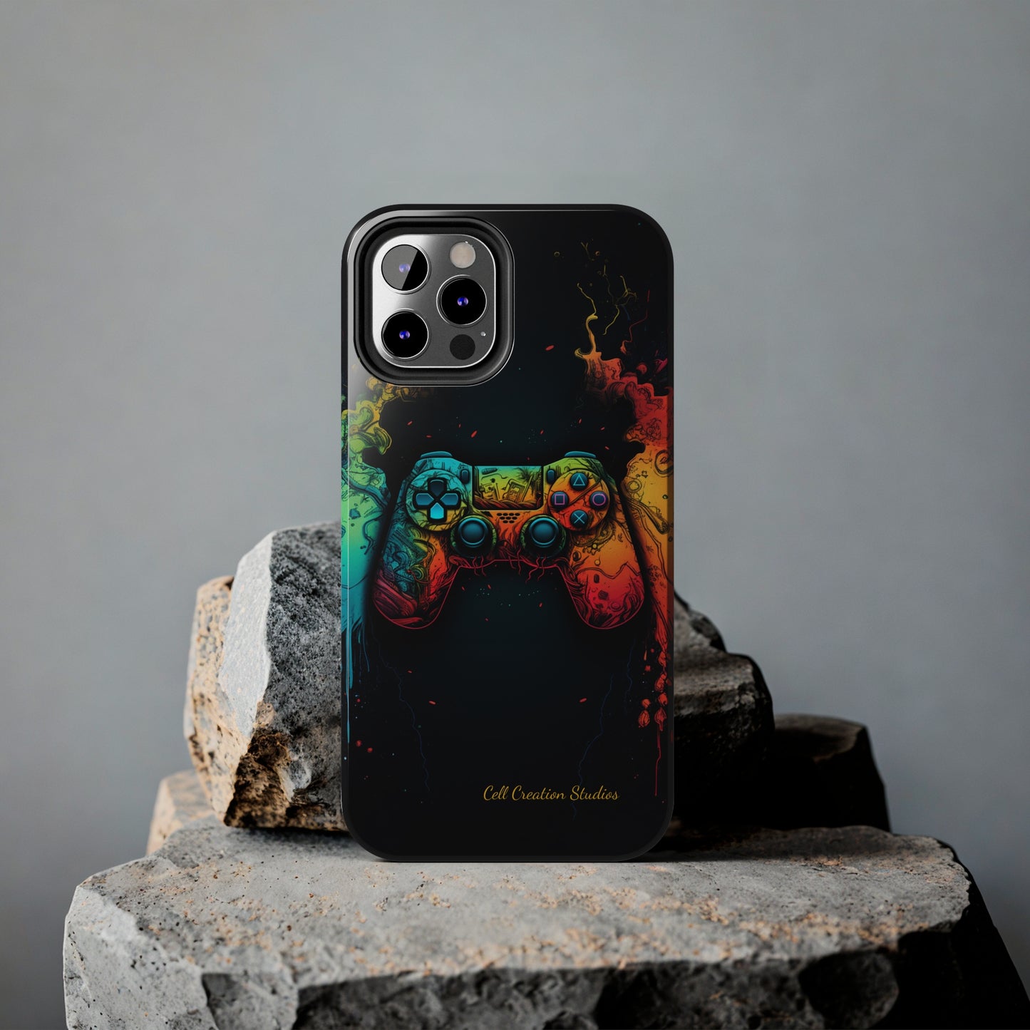 "ColorBlast Gaming" -Tough iPhone Cases