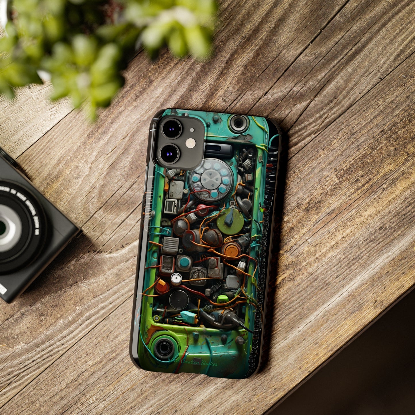 Introducing the "Mechanical Wonders" Cell Phone Case – Peek Inside with Intricate Cell Phone Inner Workings -Slim Phone Cases