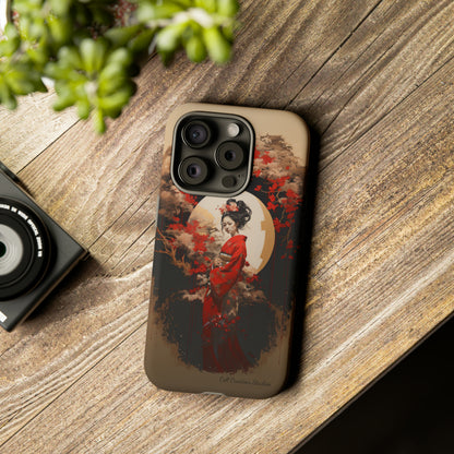 "Japanese Geisha Art" Phone Case -Tough Cases