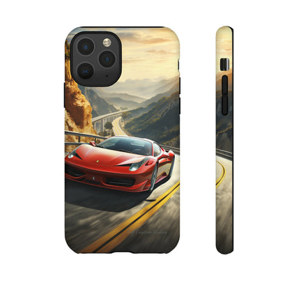 "Mountain Majesty Ferrari Edition" -Tough iPhone Cases