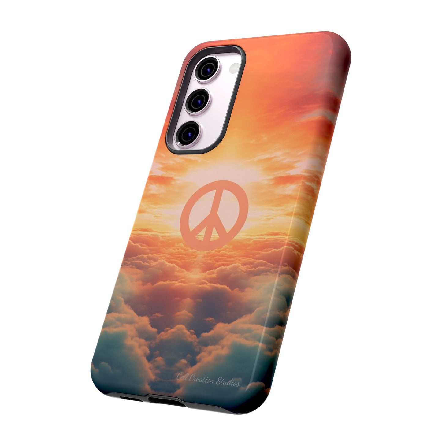 Introducing the "Sky Peace" Cell Phone Case – Carry Tranquility in Your Pocket -Tough Cases