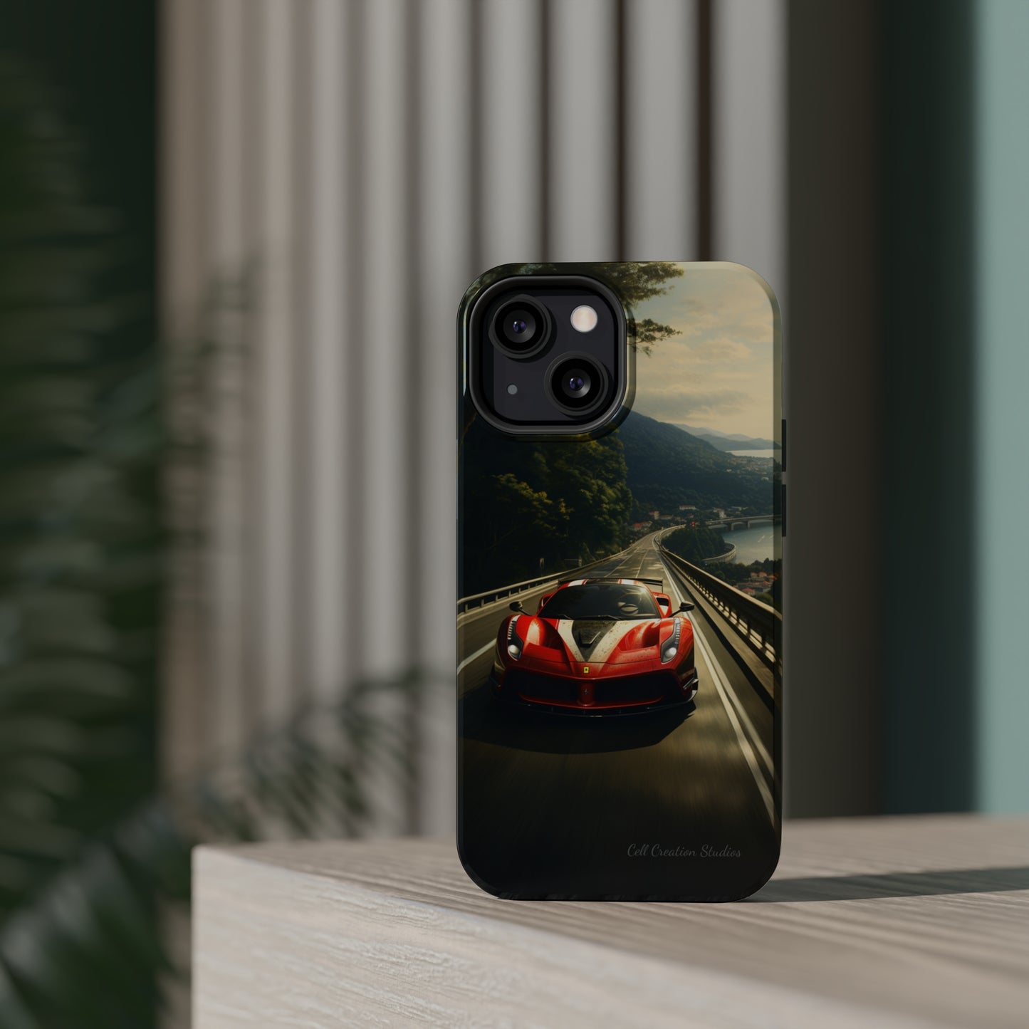 "Tropical Thrill Ferrari Edition" -MagSafe Tough iPhone Cases