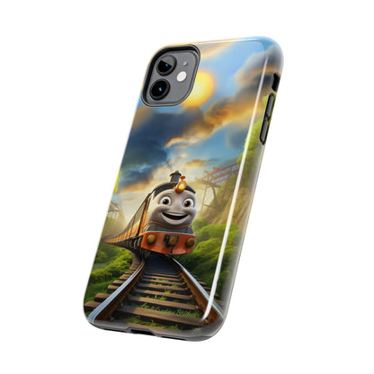 The "Smiling Express Train" Phone Case -Tough Phone Cases