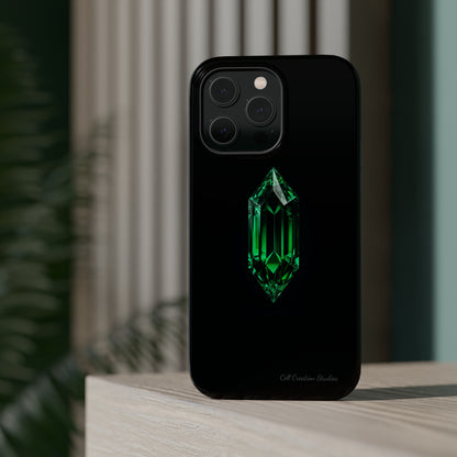 "Emerald Elegance" Phone Case -MagSafe Tough Cases