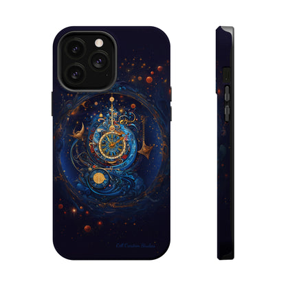 "Cosmic Clock Elegance" -MagSafe Tough iPhone Cases