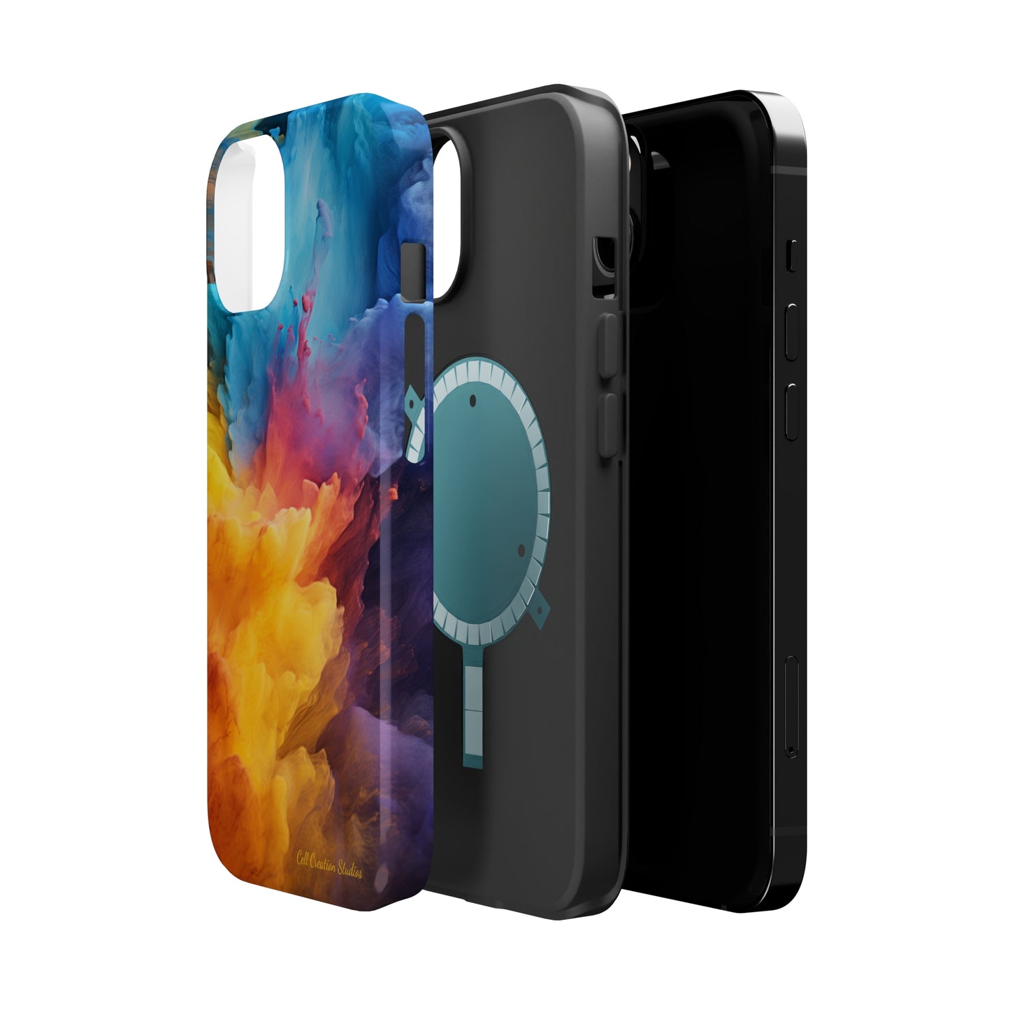 Introducing the "Colorful Spectrum" Cell Phone Case – Dive into a World of Vibrant Hues -MagSafe Tough Cases