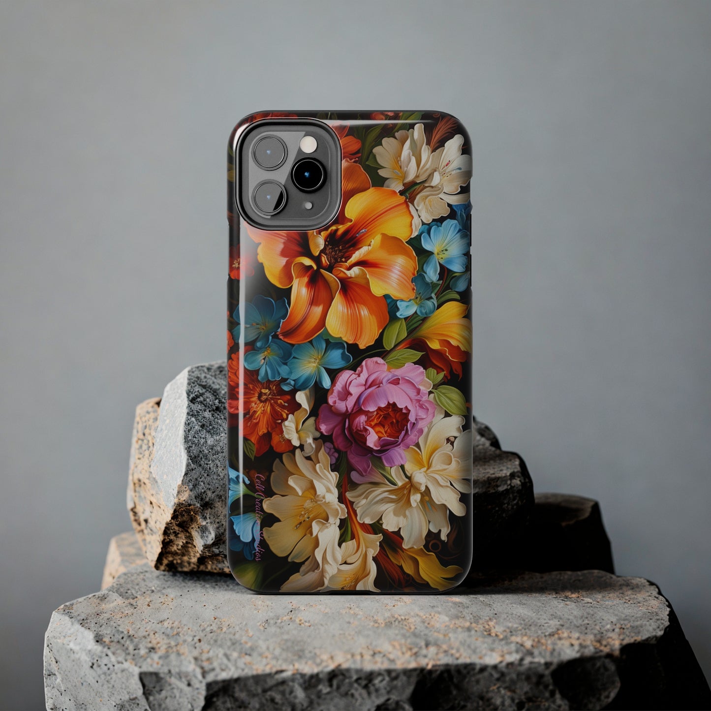 Introducing the "Floral Elegance" Cell Phone Case – Blossom with Style -Tough Phone Cases