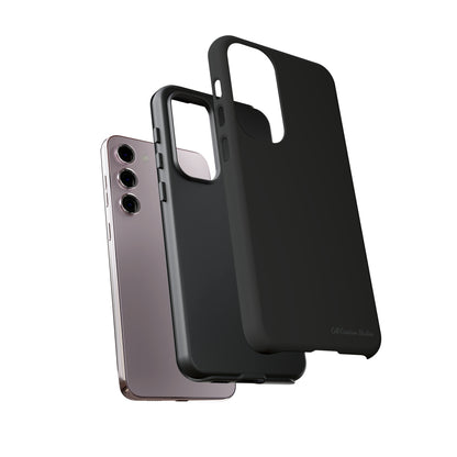 "Stealth Black Defender" -Tough Samsung Phone Cases