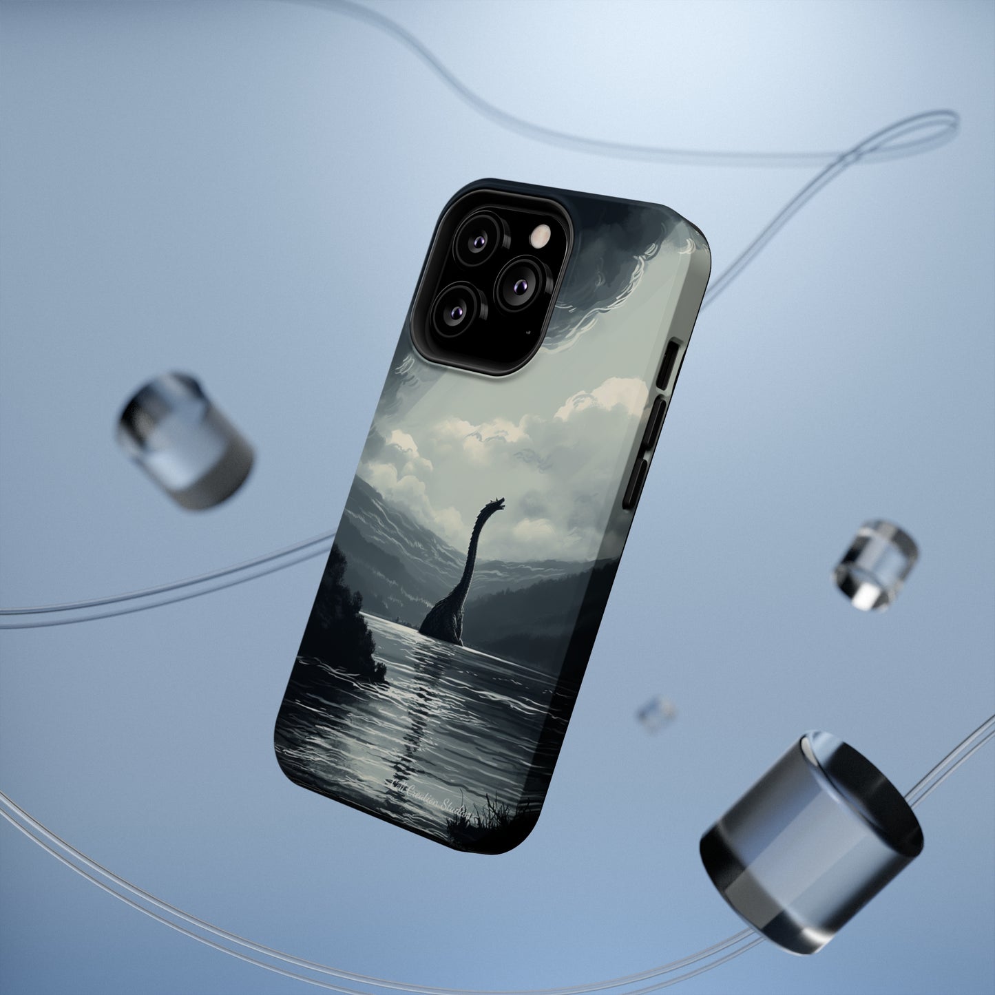 Introducing the "Mystical Loch Ness" Cell Phone Case – Capture the Legend -MagSafe Tough Cases