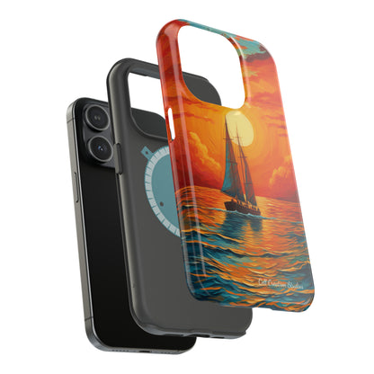 "Sailboat Sunset" - MagSafe Tough iPhone Cases