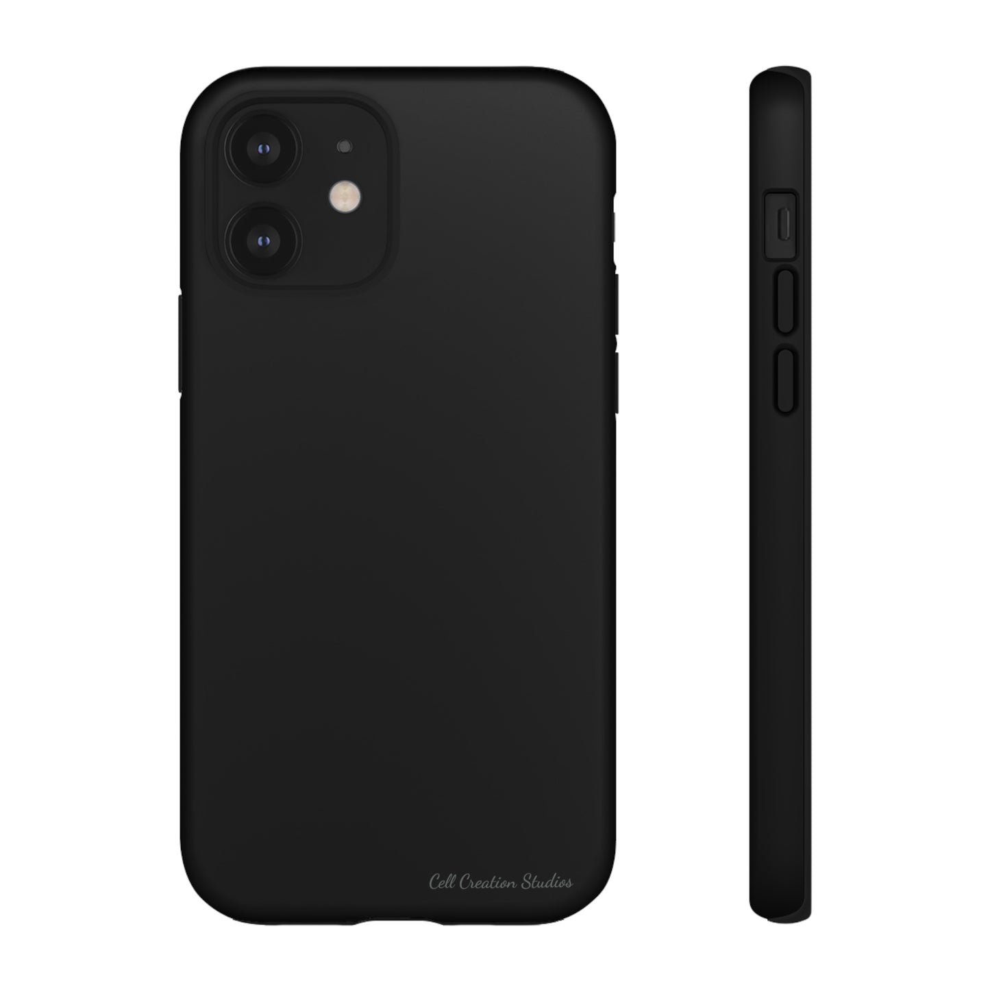 "Stealth Black Defender" -Tough iPhone Cases