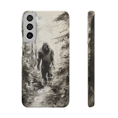 "Bigfoot in the Wilderness" Cell Phone Case – Encounter Bigfoot's Mystery -Snap Cases