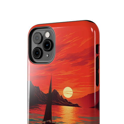 "Serenity at Sunset" -Tough iPhone Cases