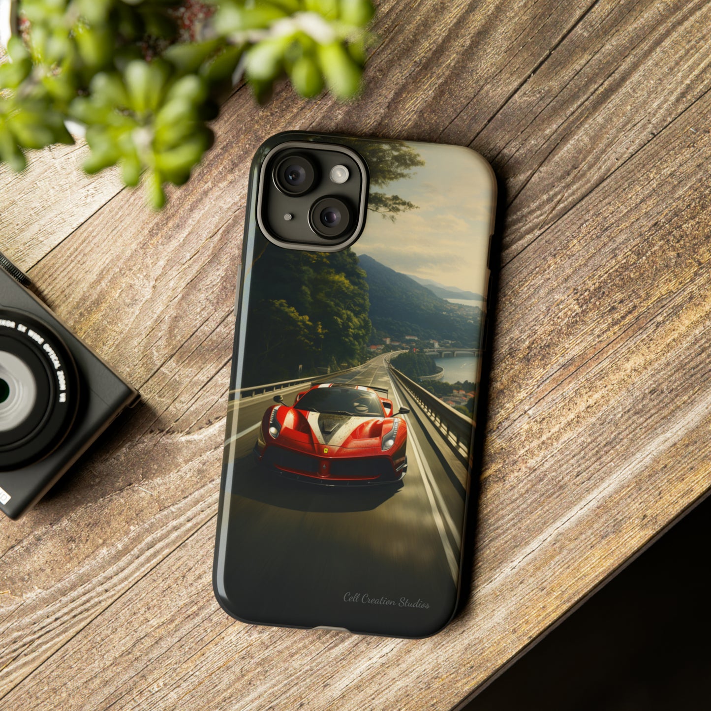 "Tropical Thrill Ferrari Edition" -Tough iPhone Cases