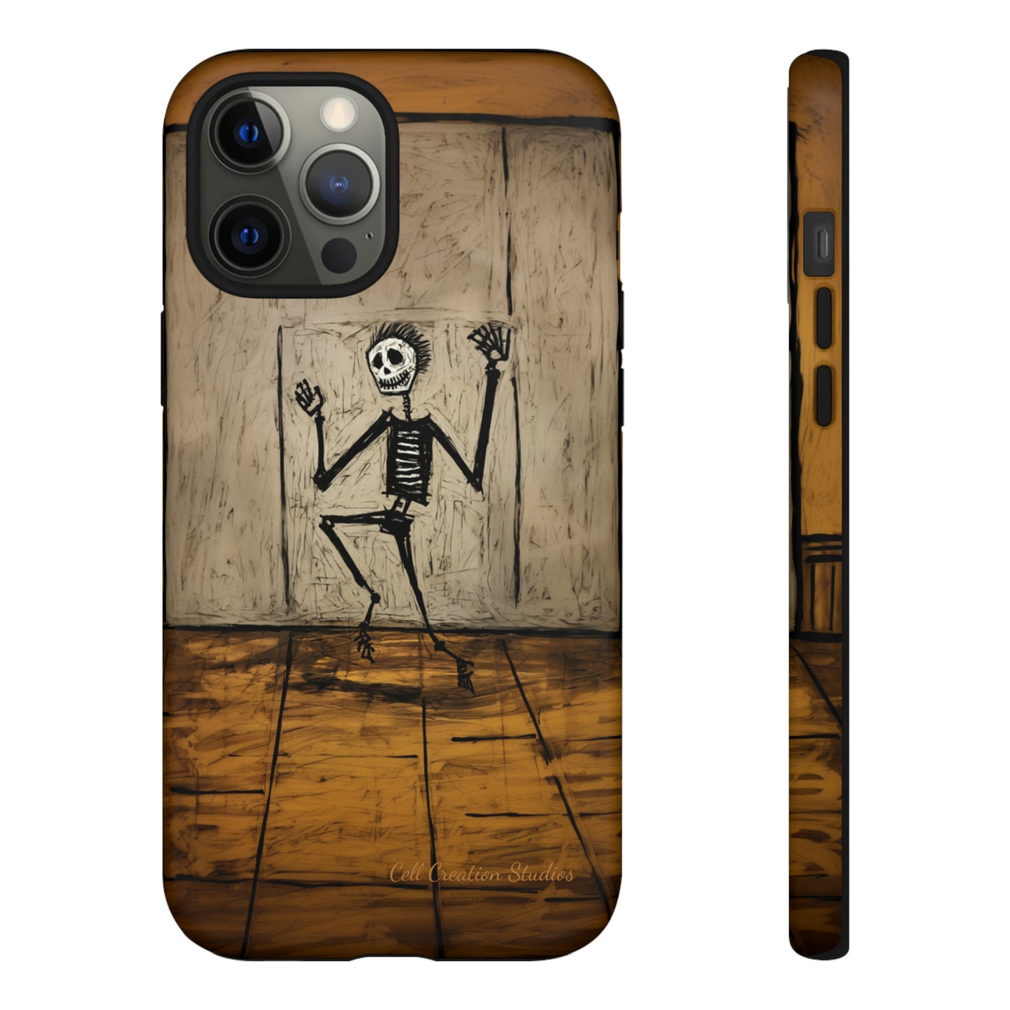 "Groovy Bones Skeleton" -Tough iPhone Cases