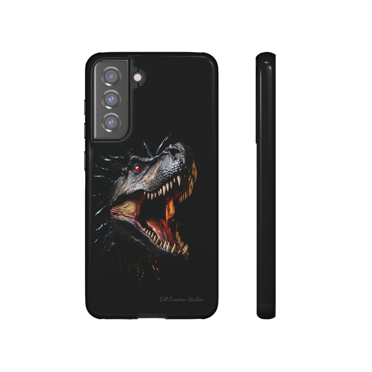 "Jurassic Impact" T-Rex Phone Case -Tough Cases