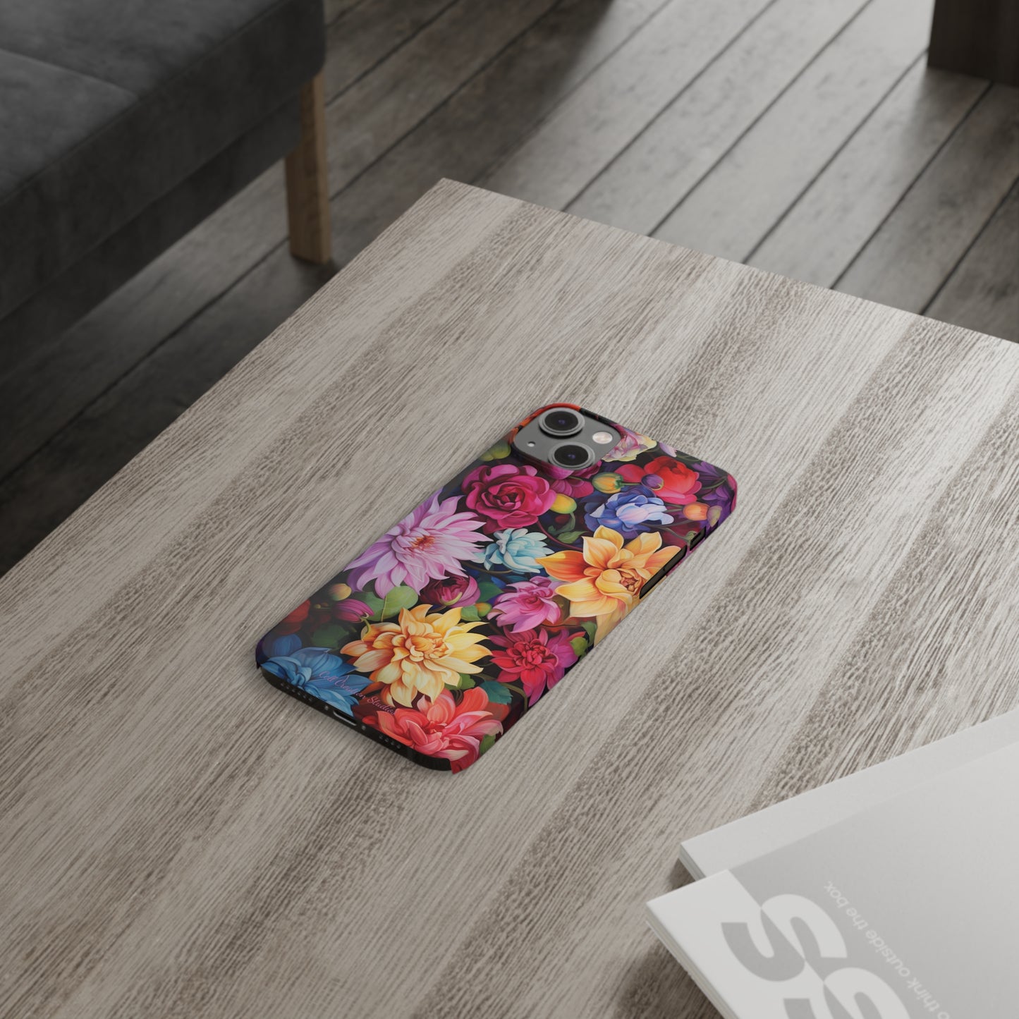 Introducing the "Blossom Beauty" Cell Phone Case – Elevate Your Style with Floral Charm -Slim Phone Cases