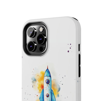 Introducing our "Cosmic Rocket" Cell Phone Case – Where Style Meets Adventure -Tough Phone Cases