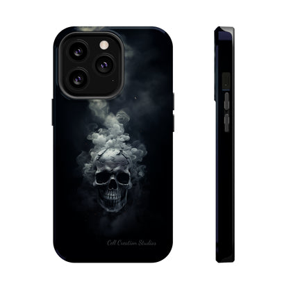 "Ethereal Skull Noir" -MagSafe Tough iPhone Cases