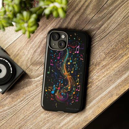 Elevate Your Style and Passion for Music with Our "Harmonious Notes" Cell Phone Case -Tough Cases