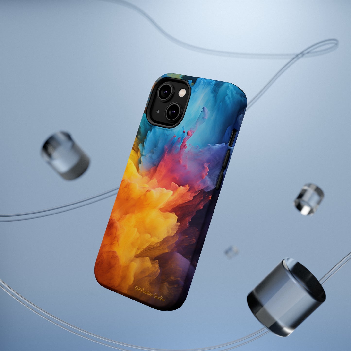 Introducing the "Colorful Spectrum" Cell Phone Case – Dive into a World of Vibrant Hues -MagSafe Tough Cases