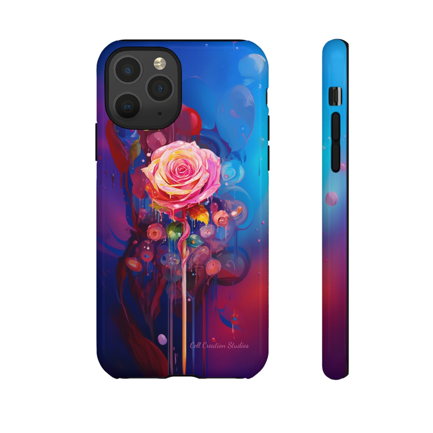 "Dreamy Rose Bloom Fantasy" -Tough iPhone Cases