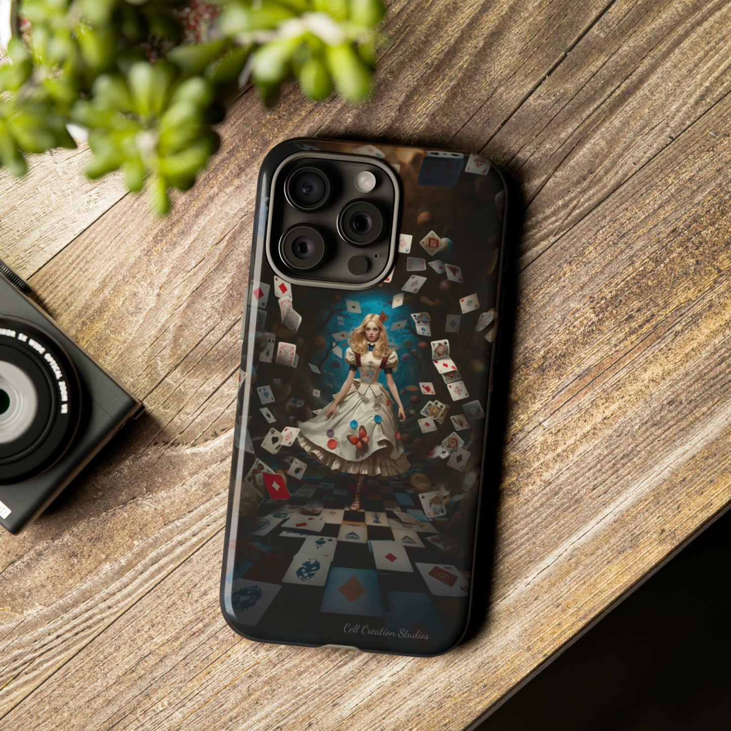 Introducing the "Alice in Wonderland" Cell Phone Case – A Journey Through Imagination -Tough Cases