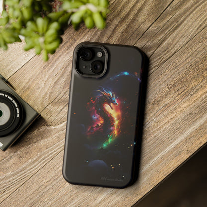 "Cosmic Dragon Unleashed" -MagSafe Tough iPhone Cases