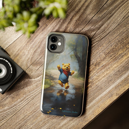 Introducing the "Winnie-The-Pooh Puddle Splash" Cell Phone Case – A Splash of Nostalgic Fun -Tough Phone Cases