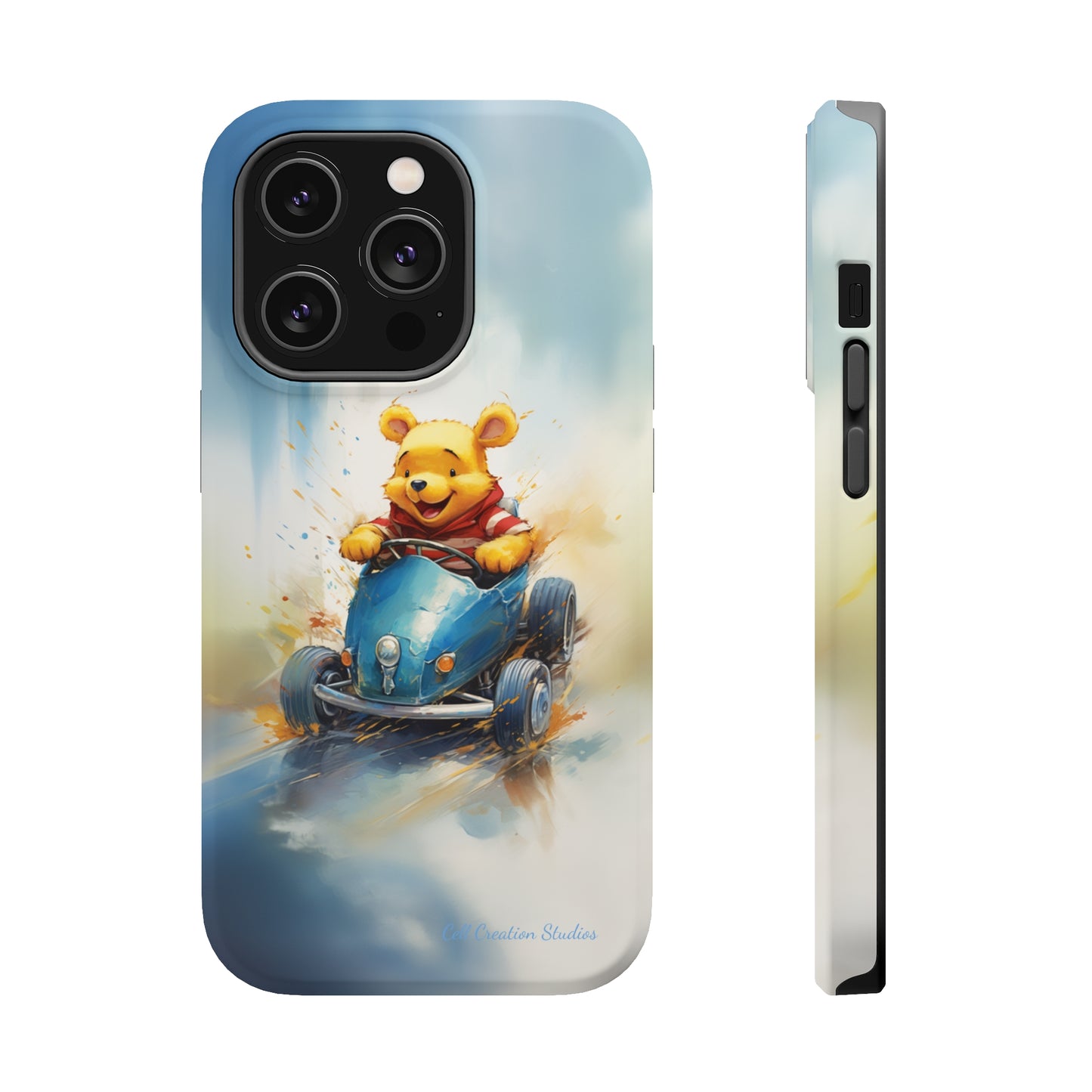 "Winnie-the-Pooh's Race Day" Phone Case -MagSafe Tough Cases