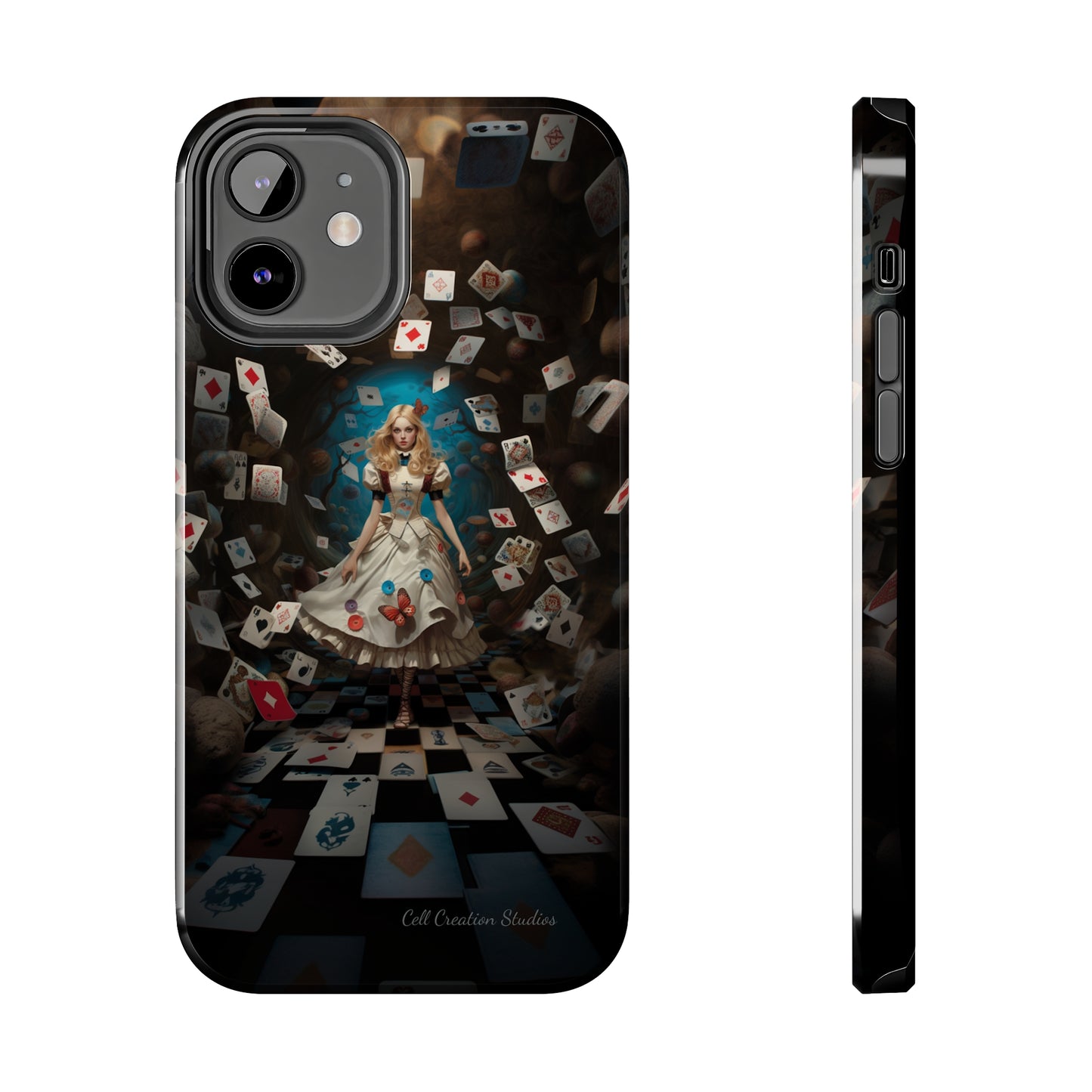 Introducing the "Alice in Wonderland" Cell Phone Case – A Journey Through Imagination -Tough Phone Cases