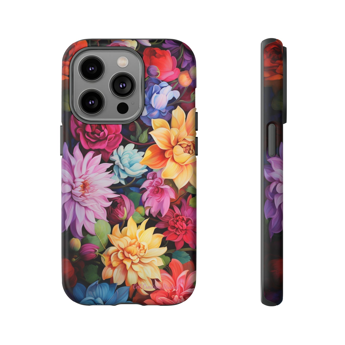 Introducing the "Blossom Beauty" Cell Phone Case – Elevate Your Style with Floral Charm -Tough Cases