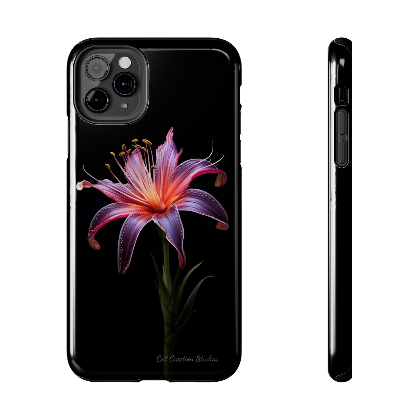 "Vibrant Purple Lily" Phone Case -Tough Phone Cases