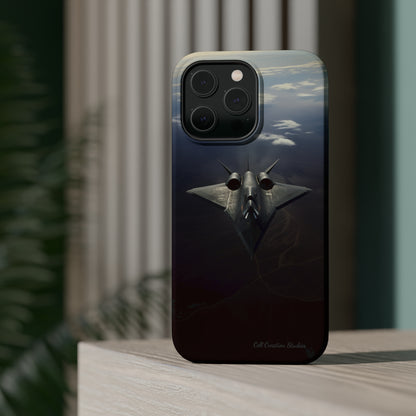 "Stealth Bomber Nightfall" Phone Case -MagSafe Tough Cases