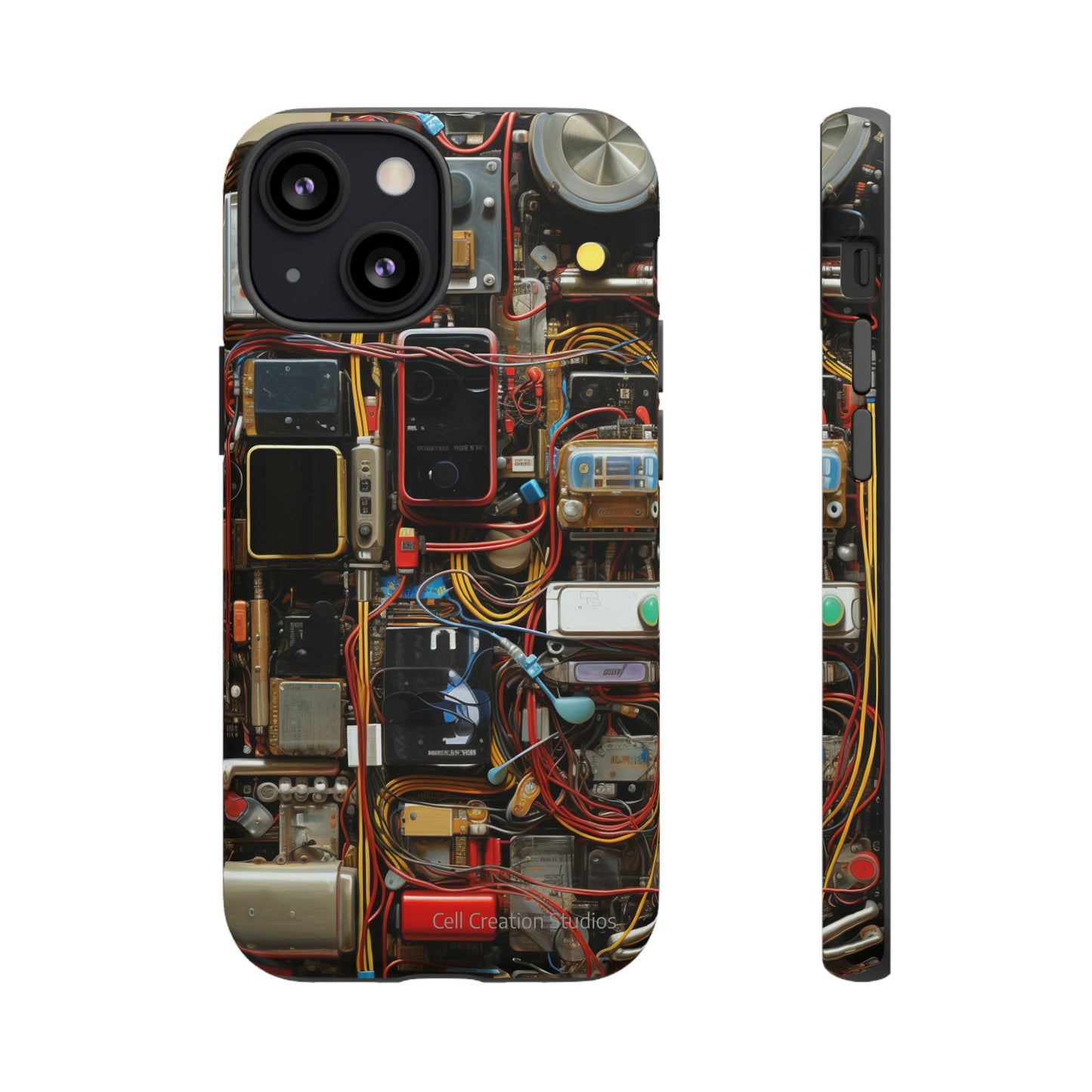 "Tech Inside Out Armor" -Tough iPhone Cases