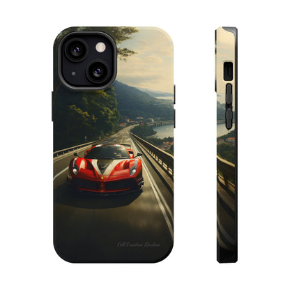 "Tropical Thrill Ferrari Edition" -MagSafe Tough iPhone Cases