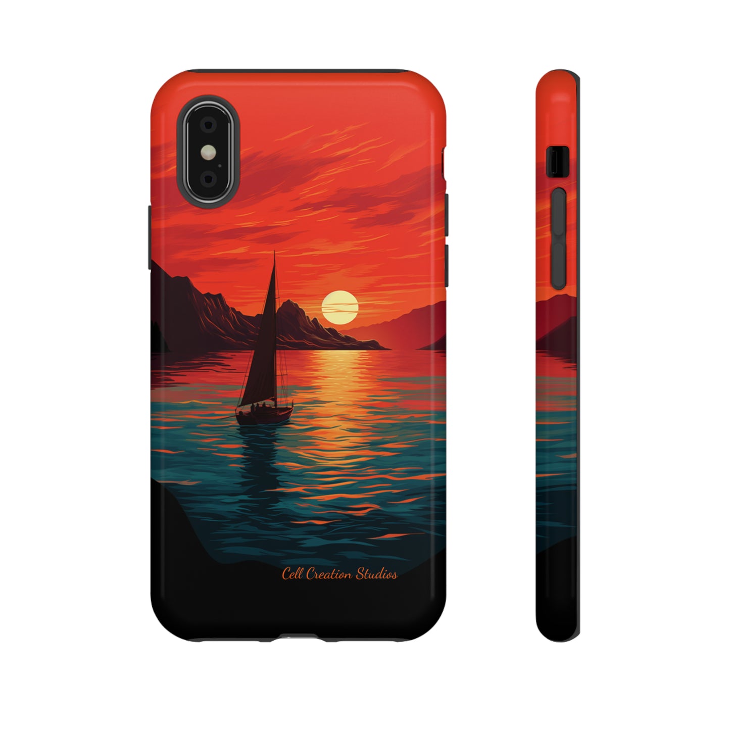 "Serenity at Sunset"  -Tough iPhone Cases