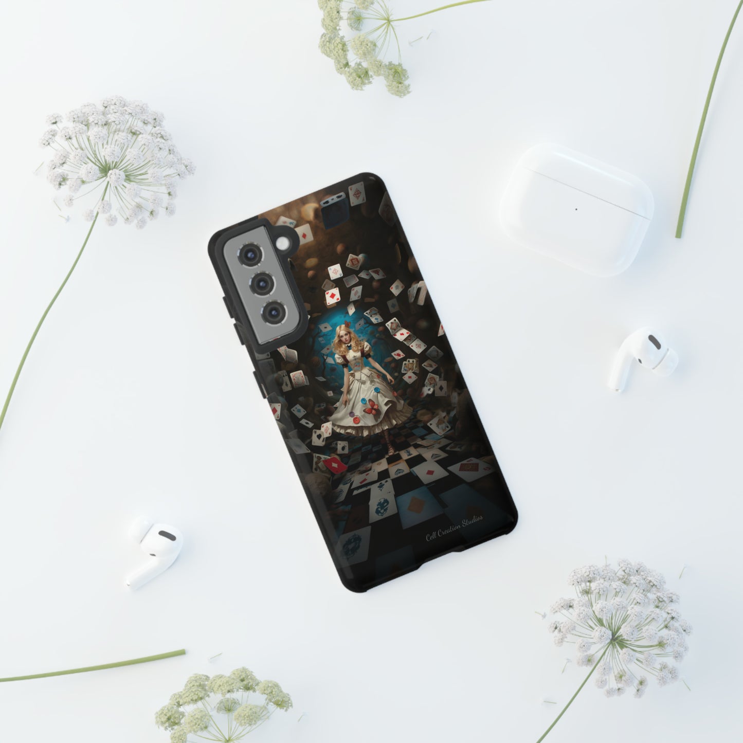 Introducing the "Alice in Wonderland" Cell Phone Case – A Journey Through Imagination -Tough Cases