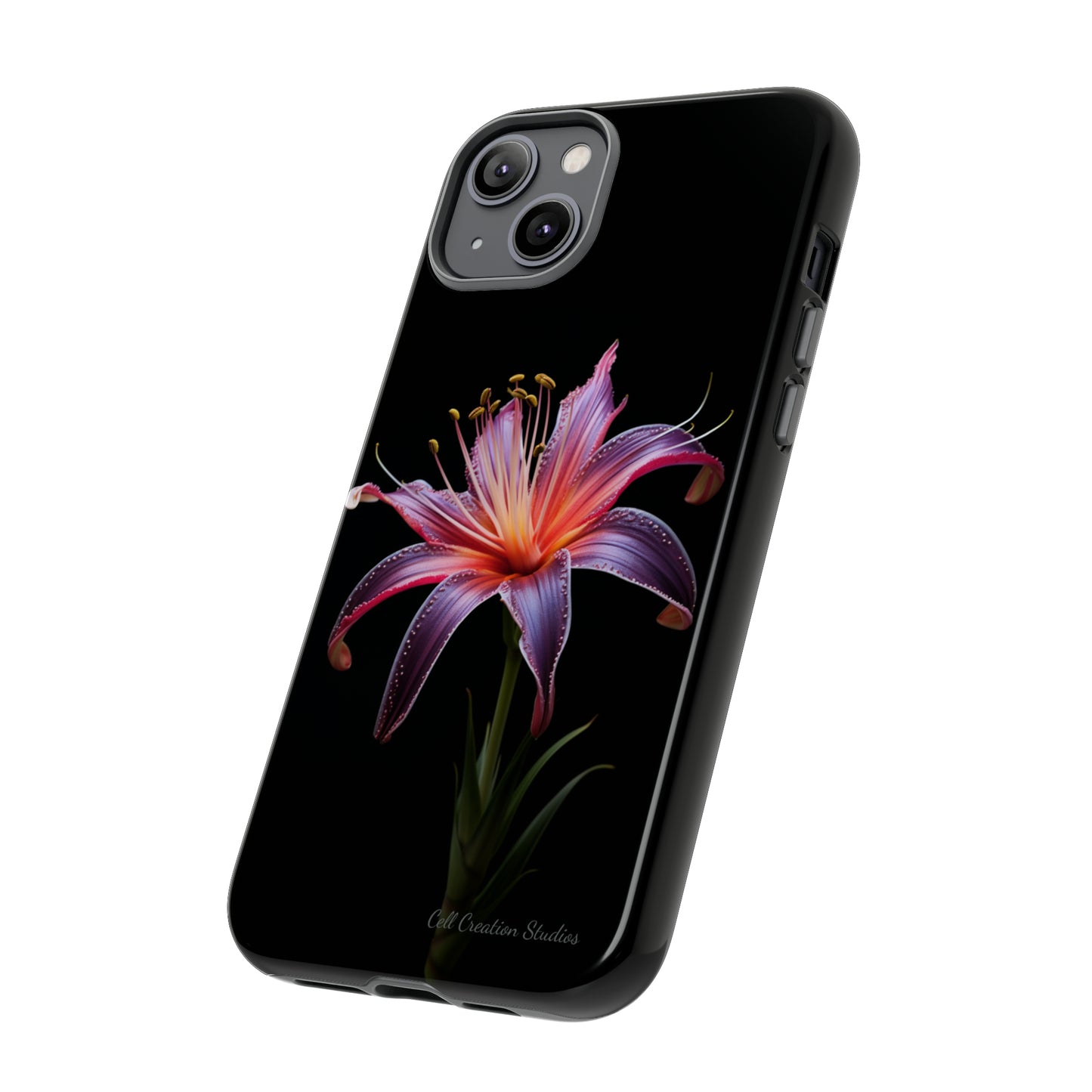 "Vibrant Purple Lily" Phone Case -Tough Cases