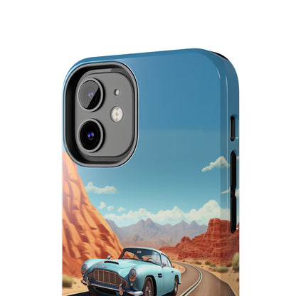 "Silver Racing Legend" -Tough iPhone Cases